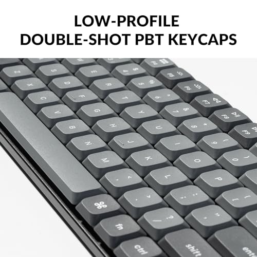 Image of Keychron K3 Max Low-Profile Wireless Mechanical Keyboard, 75% Layout 2.4 GHz Bluetooth QMK /VIA White Backlight Ultra-Slim with Gateron Brown Switch Compatible with Mac Windows Linux