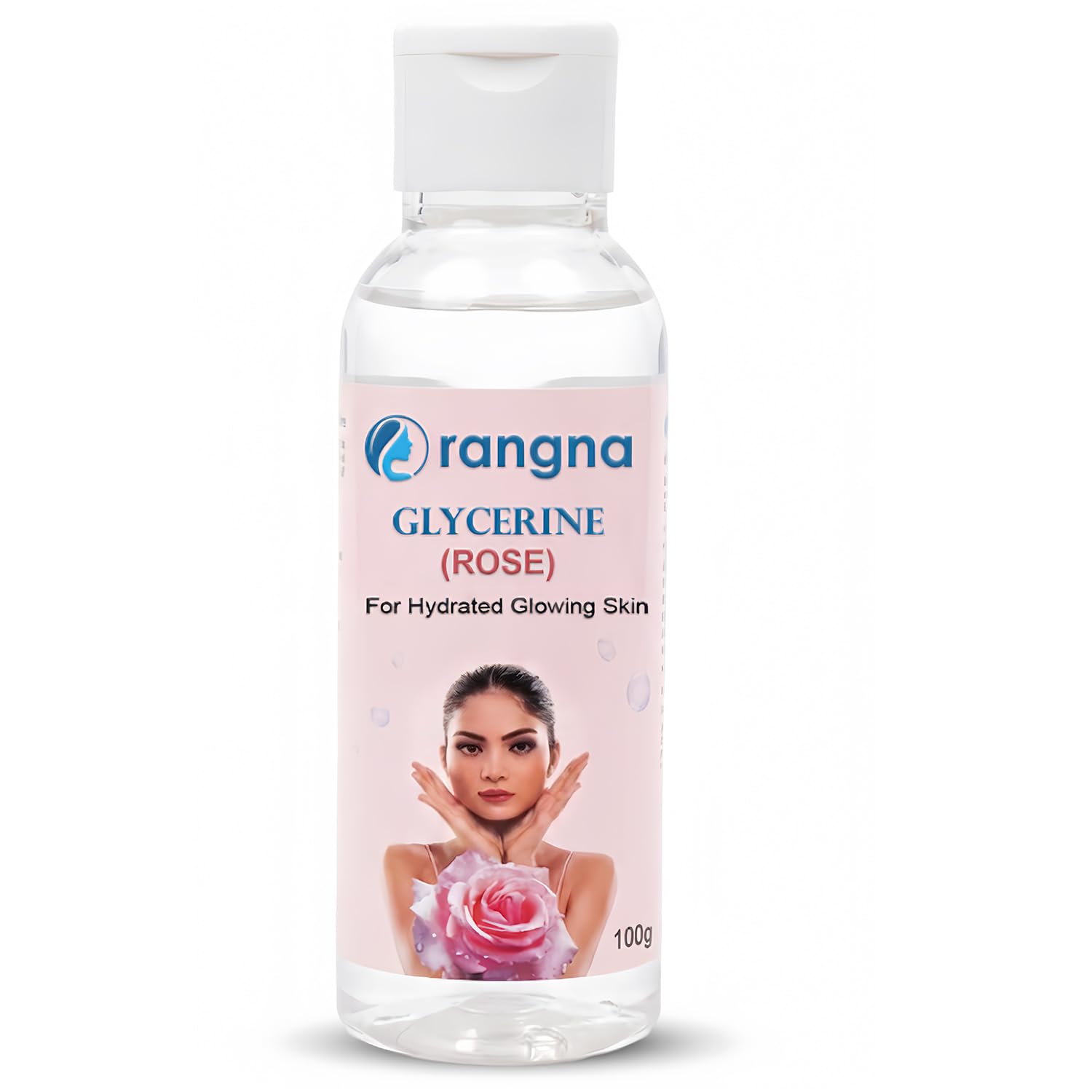 Rangna Glycerine Pure & Refined Liquid, Multi-Purpose Vegetable Glycerine, Used For Chaffing, Moisturizing, Uneven Skin Tone, Dryness, Dark Spot, Wrinkles, Aging, Natural, Soft & Glowing Skin- 100ml