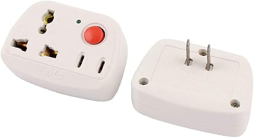 X-DREE AC 250V 10A US Plug Universal Traveling Power Socket Adapter Connectors 2pcs(AC 220V 10A EE. UU. Enchufe -for SG- que viaja Adaptadores de