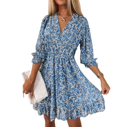 Robe longue violette taille haute : sublimez votre silhouette avec ce pull imprimé fleuri M