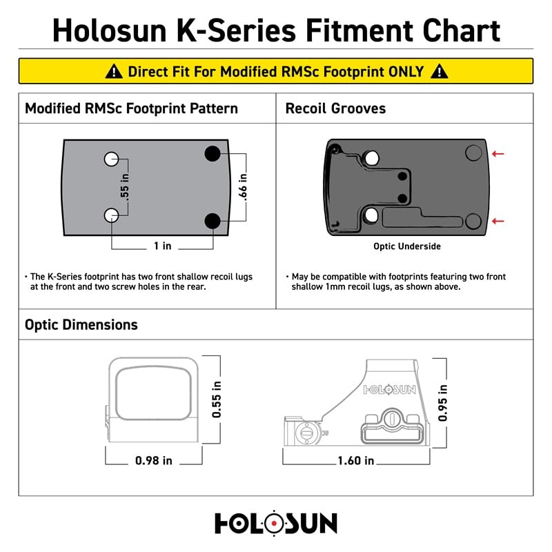 Amazon.com : Holosun HE507K-GR-X2-FDE Green Multi-Reticle 2 MOA