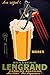 WONDERFULITEMS BRASSERIE LENGRAND FRENCH BREWERY FUN FROG DRINKING BEER ALCOHOL 20" X 30" IMAGE SIZE VINTAGE POSTER REPRO ON MATTE PAPER. poster96