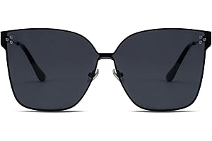 Zeelool Retro Oversized Square Sunglasses for Women