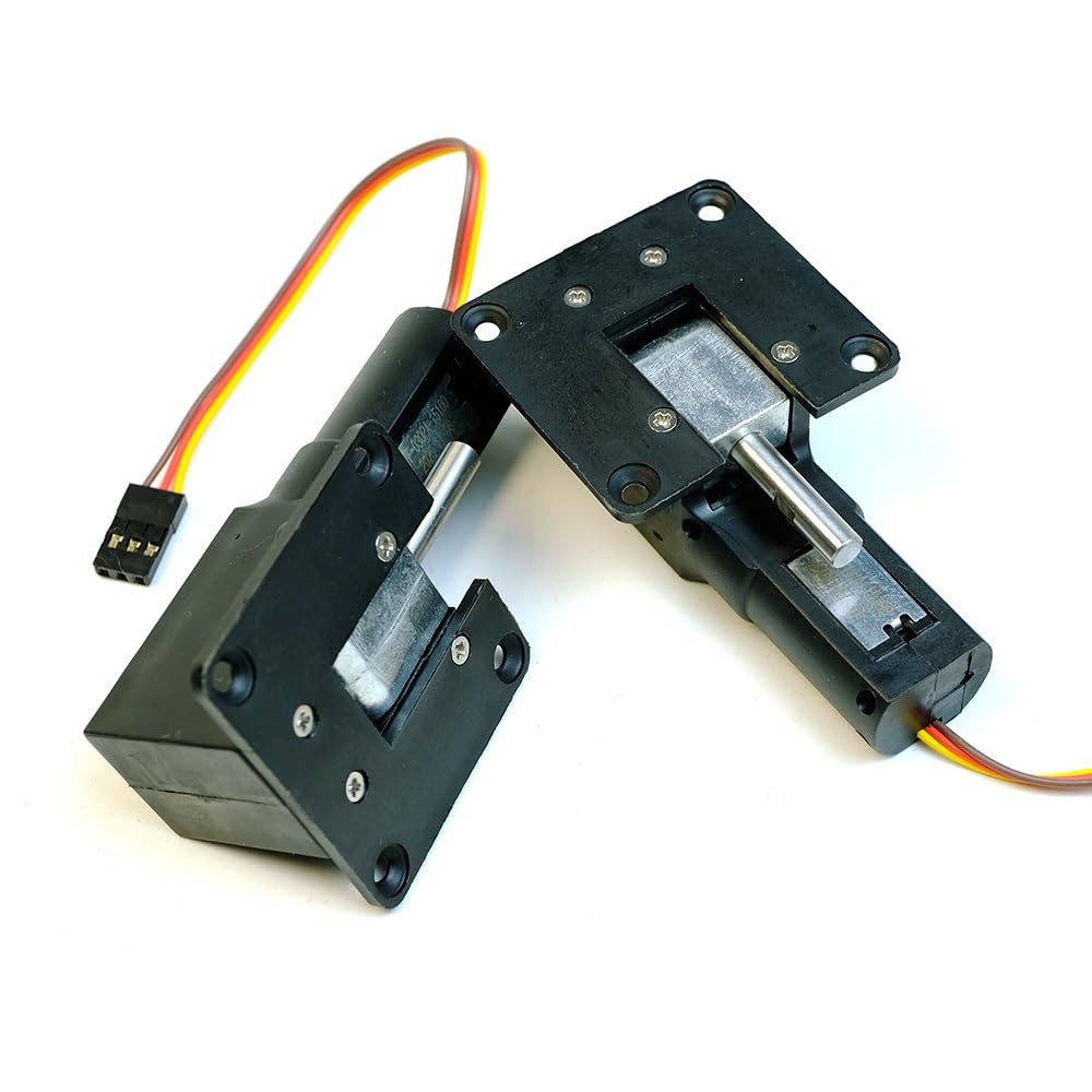 Tren de aterrizaje retráctil modelo RC con bloque de Metal, retracción de nariz principal sin Servo retráctil eléctrico for ala fija RC Airpalne(1 X Nose)