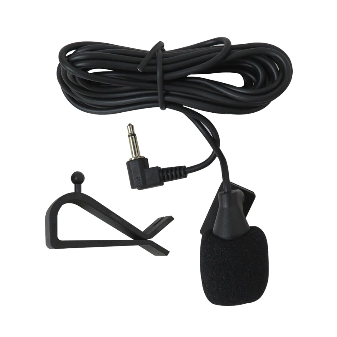 3.5mm Microphone External Portable, Bluetooth Enabled Receivers Mic for Ken -wood DDX814 DDX812 DDX790 DDX771 DDX7701HD DDX770 DDX719 DDX714 DDX712 by YTXXDEUS