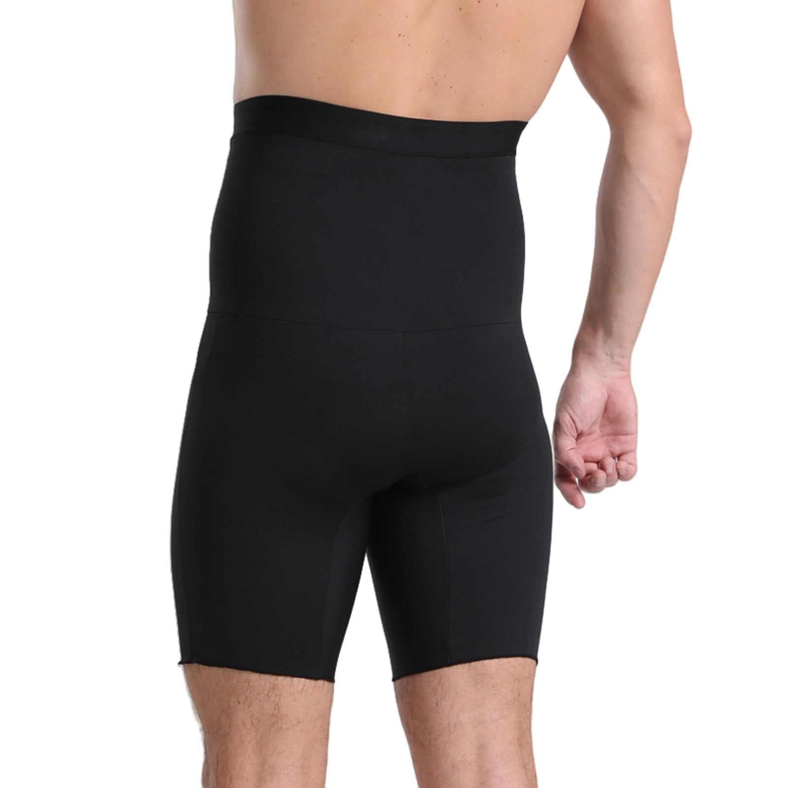 Short de Compression Gainant pour Homme, Taille Haute, Amincissant, sous-vêtement Galbant