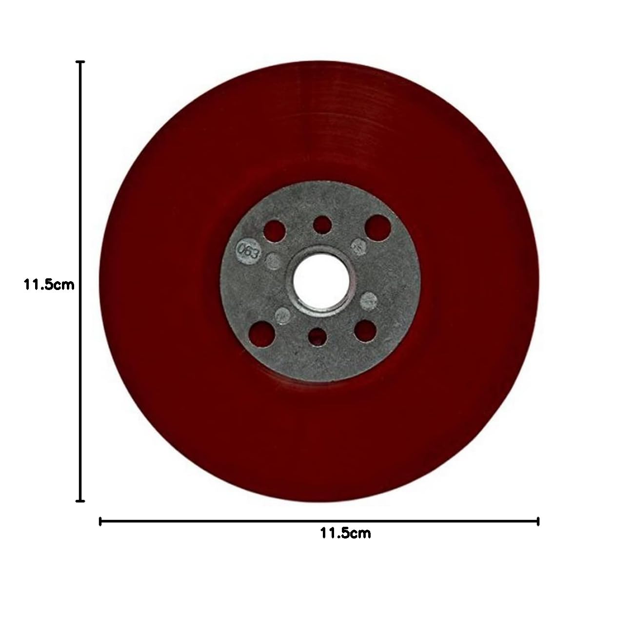 3M Plato soporte para Disco de Alto Rendimiento, 115 mm, Perfil bajo, Blando, 1/ Caja