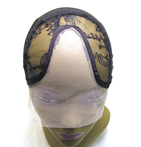 U-Part Wig Cap (Center Parting) Invisible Lace Front