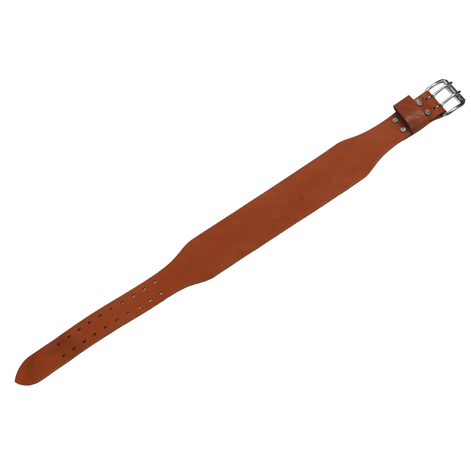 Hidyliu Ceinture de Dynamophilie à Double Broche, Support Dorsal en Cuir à Grain Dur pour L'entraînement Physique pour Hommes et Femmes, 1 Pièce
