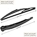 AUTOBOO Replacement For Mini Cooper S R56 2007-2015 Rear Wiper Arm Blade Set