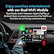 AutoSky Wireless CarPlay und Android Auto AI Box Lite Plus 2.0 für werkseitig verkabelte CarPlay Autos 2024 - Unterstützt Netflix und YouTube - Go Wireless CarPlay und Android Auto Kabelgebundenes