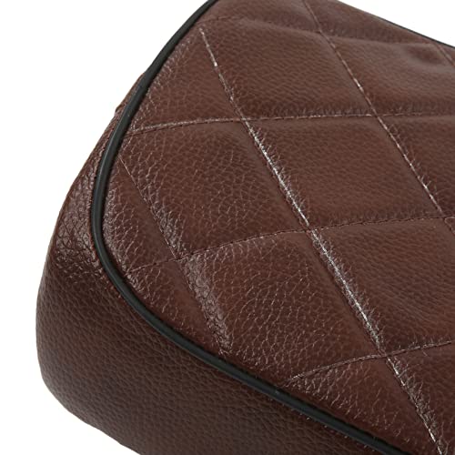 Cojín para asiento de motocicleta VGEBY con absorción de impactos y acabado de cuero exclusivo 4