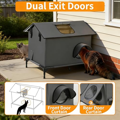 Save 50% on Insulated Outdoor Cat House - Image 6