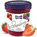 Zuegg Strawberry Fruit Preserve Jam 320 Gr (11.29 oz) Jar