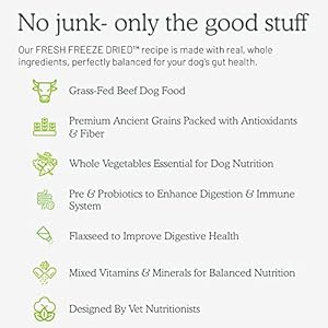 Intestine Well Being Recent Freeze Dried Uncooked Meal Beef Recipe 16 Ounce Bag Canine Meals for Canine of All Breeds and Life Phases Usda Beef Made in Usa  Cucciolini Doodles Intestine well being recent freeze dried uncooked meal beef recipe 16 ounce bag canine meals for canine of all breeds and life phases usda beef made in usa   cucciolini doodles