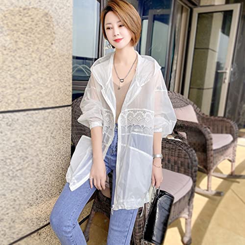 Veste de protection solaire en dentelle pour femme cardigan chic de qualité supérieure