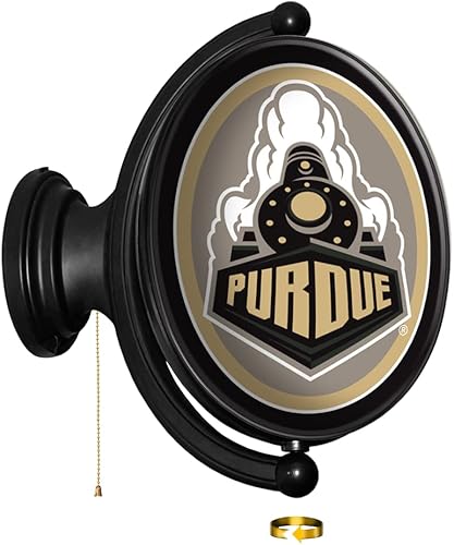 The Fan-Brand Purdue Boilermakers Boilermaker Special - Letrero de pared iluminado ovalado original, decoraciĂłn de pared de fĂştbol, baloncesto y The Fan-Brand Purdue Boilermakers Boilermaker Special - Letrero de pared iluminado ovalado original, decoraciĂłn de pared de fĂştbol, baloncesto y