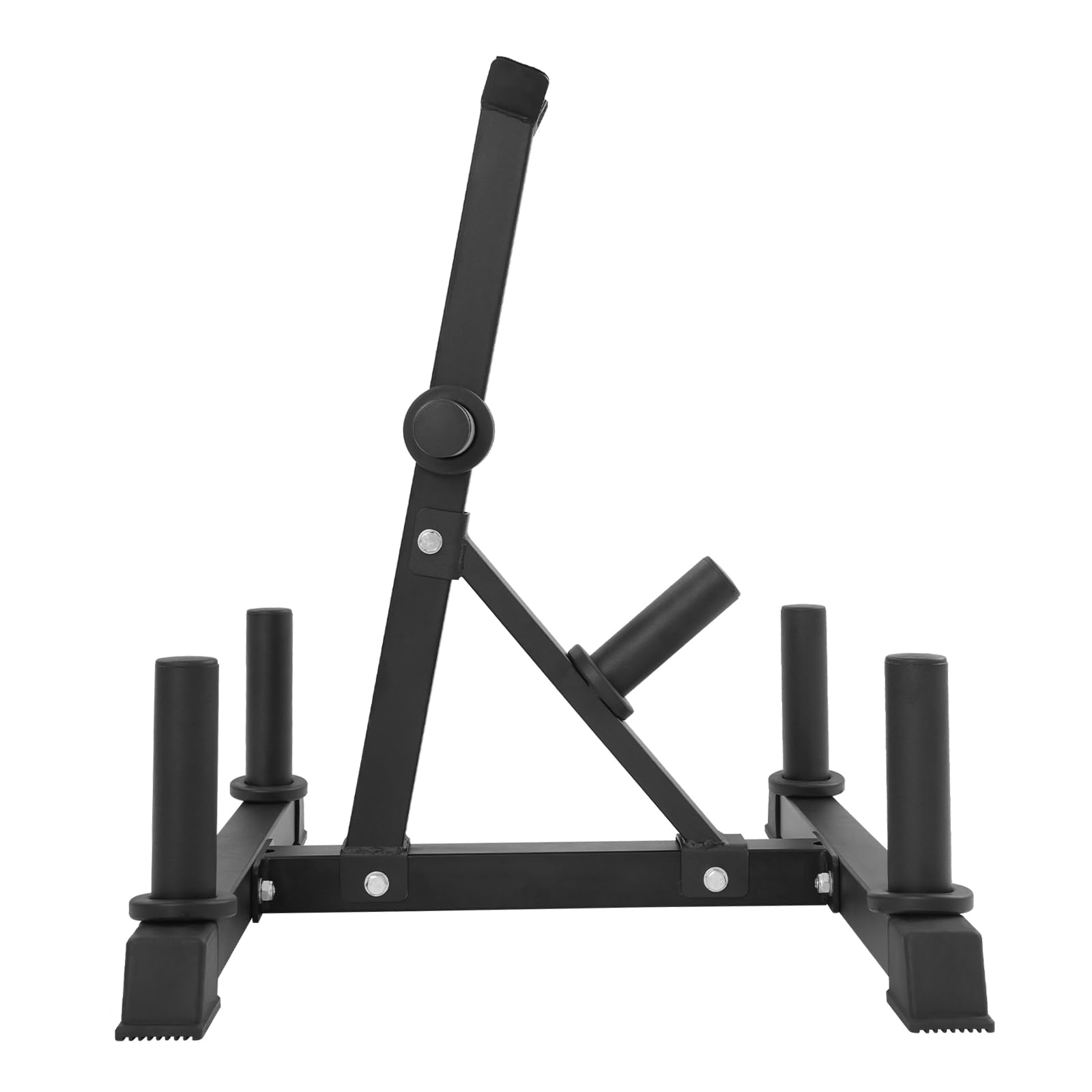 Soporte vertical para discos de pesas para el almacenamiento de pesas en casa, en el gimnasio