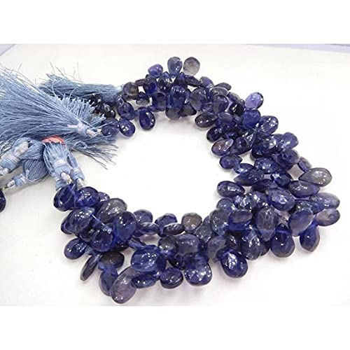 Iolite naturelle AAA facettée pour remplacer les pierres ternes de vos bijoux