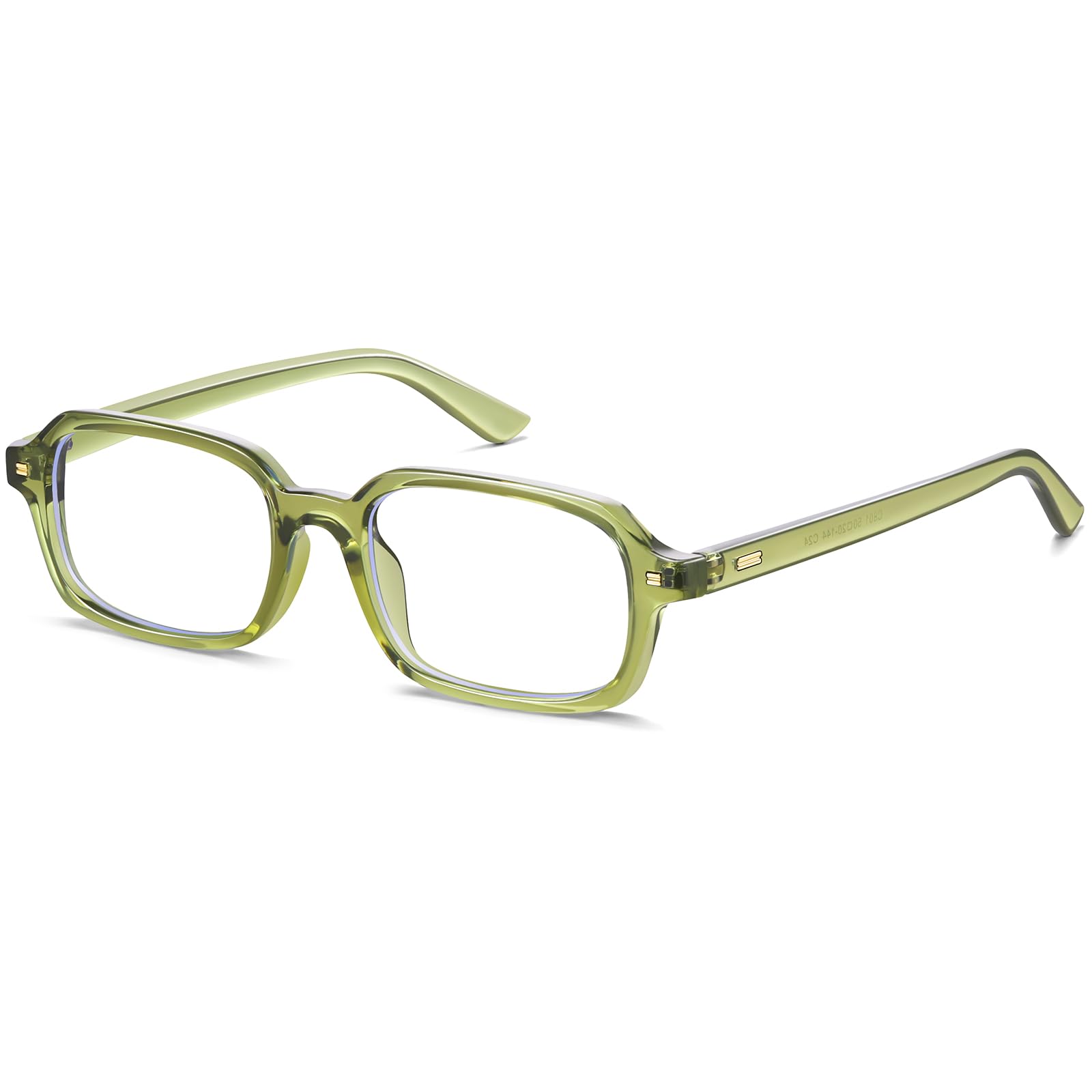 Rectangle Blue Light Blocking Glasses for Women Retro Slim Square Glasses Computer TV Eye…