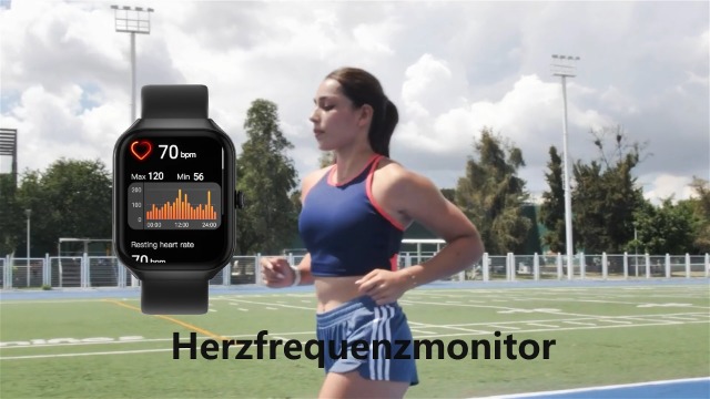 Smartwatch 2025 Mit Anruffunktion | 1.96 Zoll HD Display | Herzfrequenz & Schlafanalyse | 113 Sportmodi IP68