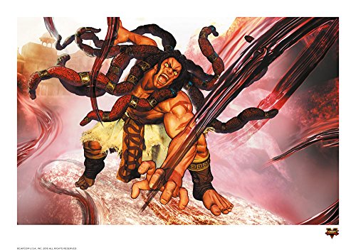 Street Fighter V Art Print Necalli 42 x 30 cm Iron Publishing Posters Wallscrolls