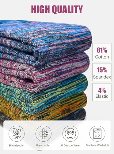 Artfasion Non Slip Socks Men: Women Grip Anti Slip Socks for Seniors Hospital Yoga Pilates2