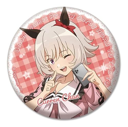 アニメ『ウマ娘 プリティーダービー ROAD TO THE TOP』 描き下ろし缶バッジ カレンチャン アニメ『ウマ娘 プリティーダービー ROAD TO THE TOP』 描き下ろし缶バッジ カレンチャン