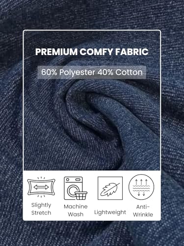 Image of GRECIILOOKS Men Jeans || Baggy Fit Jean's for Man || Loose Fit High Rise Denim || Stretchable Casual Wear Jean,s || Dance Rap Rapping Style Pant for Men || Denim Cotton Jeans