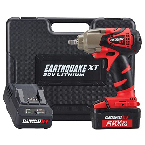 Earthquake Extreme Torque 3/8 Cordless 20 Volt Lithium Ion Impact Wrench