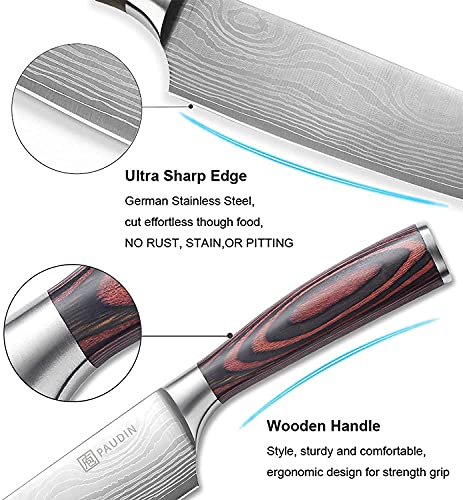 PAUDIN Che Knife and Kitchen Utility Knife - image 5