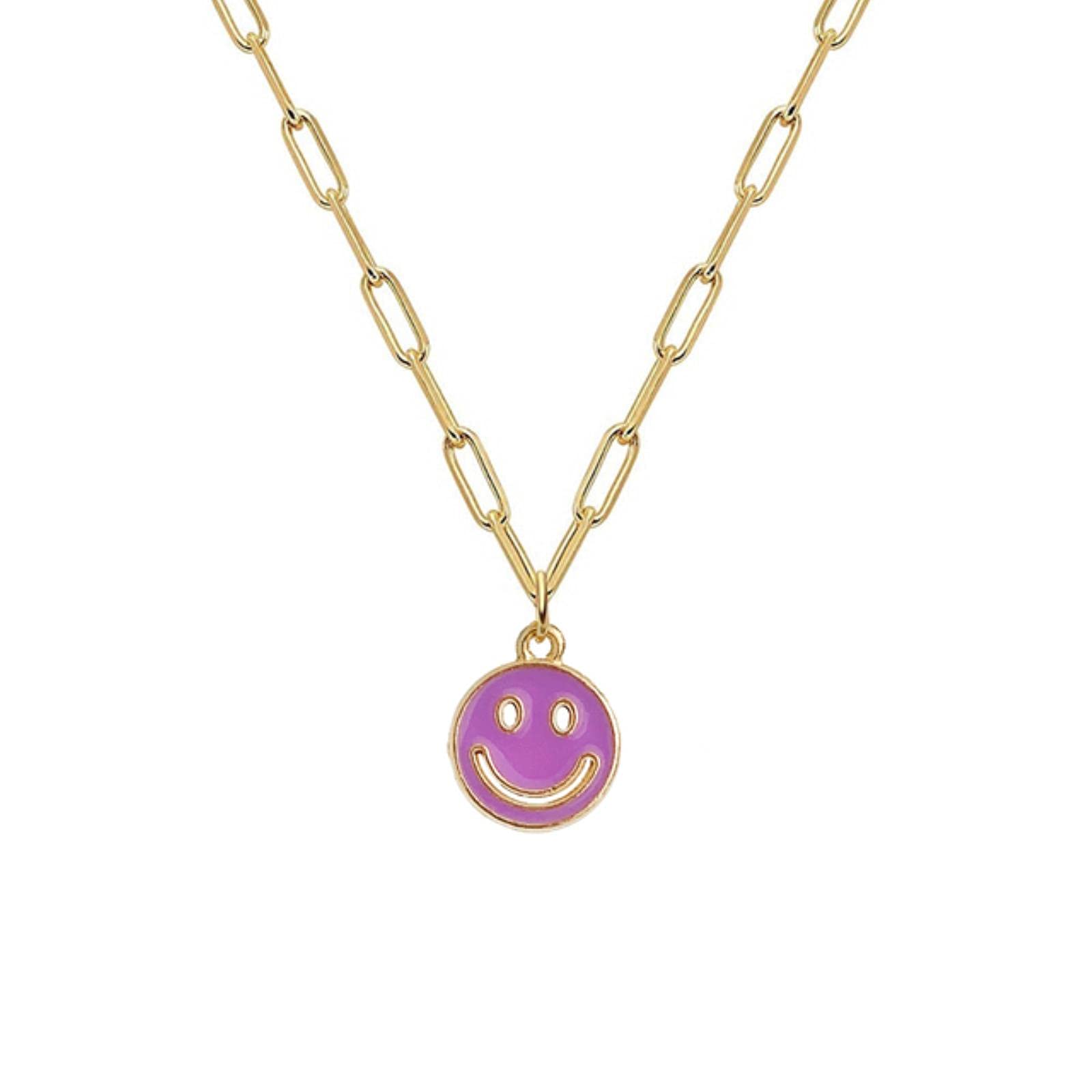 Collier avec Pendentif Long Visage Hip Hop pour Femmes, chaîne en Alliage, Punk, Tendance, Bijoux présents