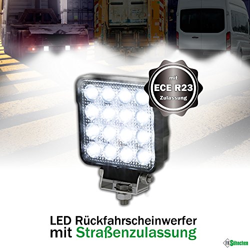 LED arrière Taillight Voiture 15u00a0ou 25u00a0Watt, phare de travail avec ECE R23u00a0zulassung, pour 12u00a0V 24u00a0V, camion Tracteur Offroad