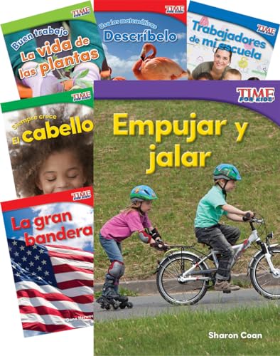 TIME For Kids Informational Text Grade K Readers Set 1 10-Book Spanish Set (TIME FOR KIDS(r) Nonfiction Readers) (Spanish Edition)