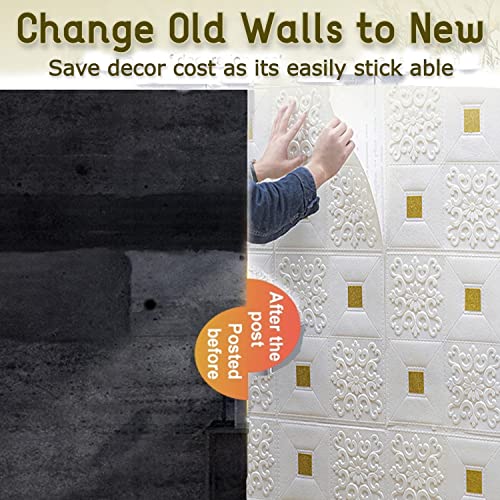 Image of 3D PVC Ceiling Panels for False Ceiling Decorative Waterproof Ceiling Tiles Self Adhesive Sheet Ceiling Design Panels for Home, Office & Commercial Interiors