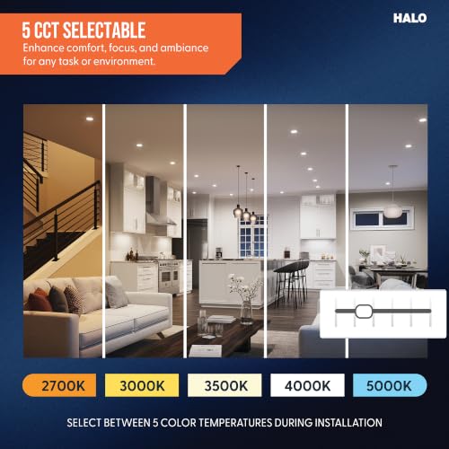 HALO RL Canless LED Recessed Lighting 4 in 5CCT 695/955lm - image 8