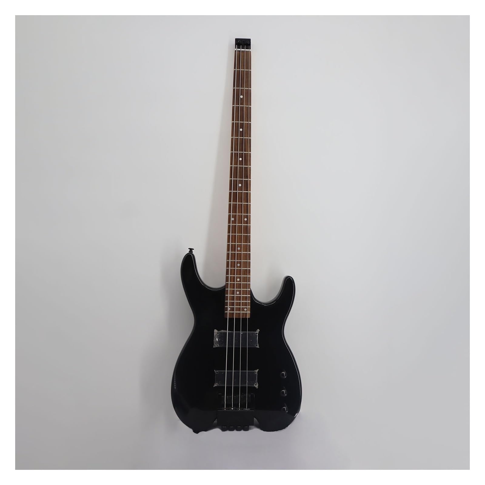41 Cali Z Aktywnym Przetwornikiem HH Style Bezgłowy 6-strunowy Mahoniowy Korpus Gitara Elektryczna Profesjonalna Bezgłowy Gitara Elektryczna