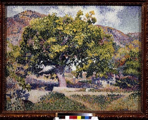 Pintura mural en lienzo de 60x90cm Henri Edmond Cross para vestir paredes grandes y vacías