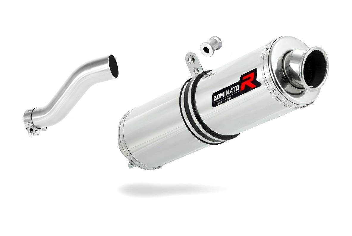 DOMINATOR Renegade 800 Marmitta Racing Tondo Exhaust Terminale di Scarico Silenziatore