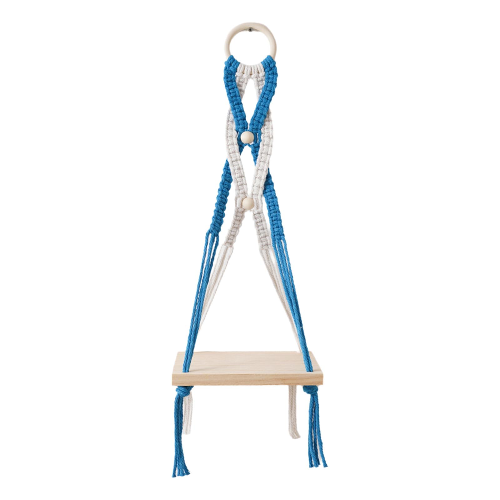 APGLSXY Multifunctional Cotton Plant Rack Sturdy Bohemia Shelf Elegant Storage Holder for Living Room and Bedroom Spaces Indoor Plant Hanger