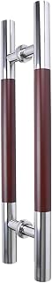 Gate Hardware Thick Stainless Steel Glass Shop Office Push-Pull Door Handle/Sliding Wooden Barn 6 Sizes(120×80cm)
