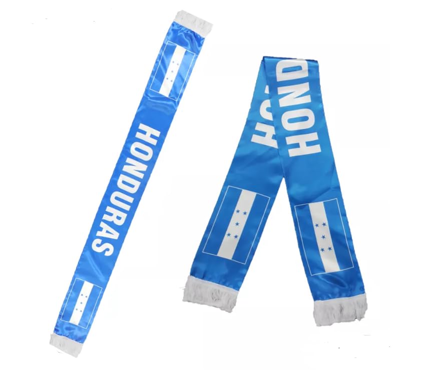 moonskuu Graduation Stole & Party Decorations Country Flag Scarf Graduation Sash for Events Celebrations-12 Packs (Honduras)