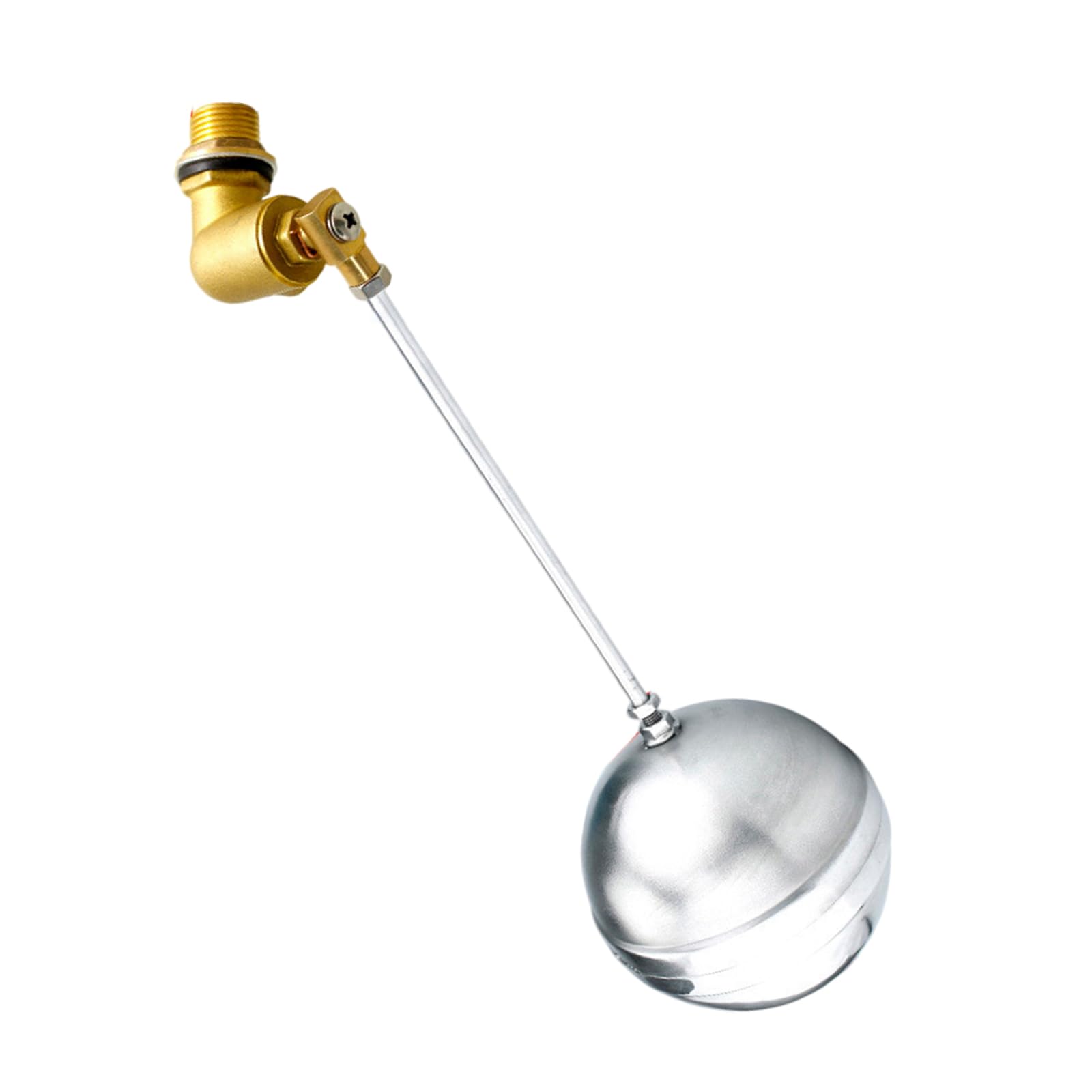 Brass Float Valves Quick Opening Water Tanks Floating Ball Valves for Water Tanks Pump Levels Adjuster Quick Opening Floating Ball