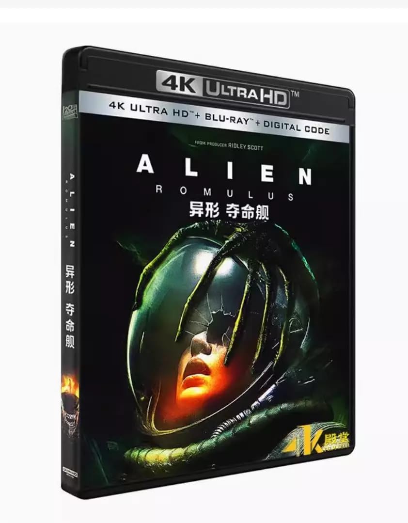 Alien Romulus (2024) 4K UHD BLURAY+ DIGITAL CODE Movie Amazon.ca