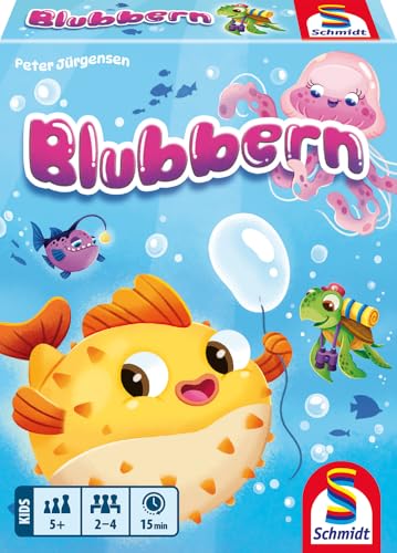 Schmidt Spiele 75062 Blubbern - Juego de Cartas Infantil