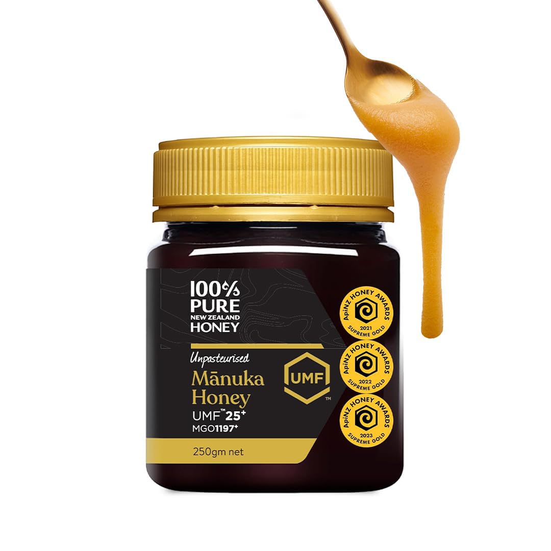 Manuka Honey UMF 25+ MGO 1197+ Pure New Zealand 250g