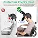 Ehucon Patient Lift Spreader Bar Protective Cover – Hoist Helmet Head Guard, Prevents Head Injuries & Scratches, Extends Lifespan of Lifting Arm, Ideal for Hospitals & Care (Black, Straight Bar Use)