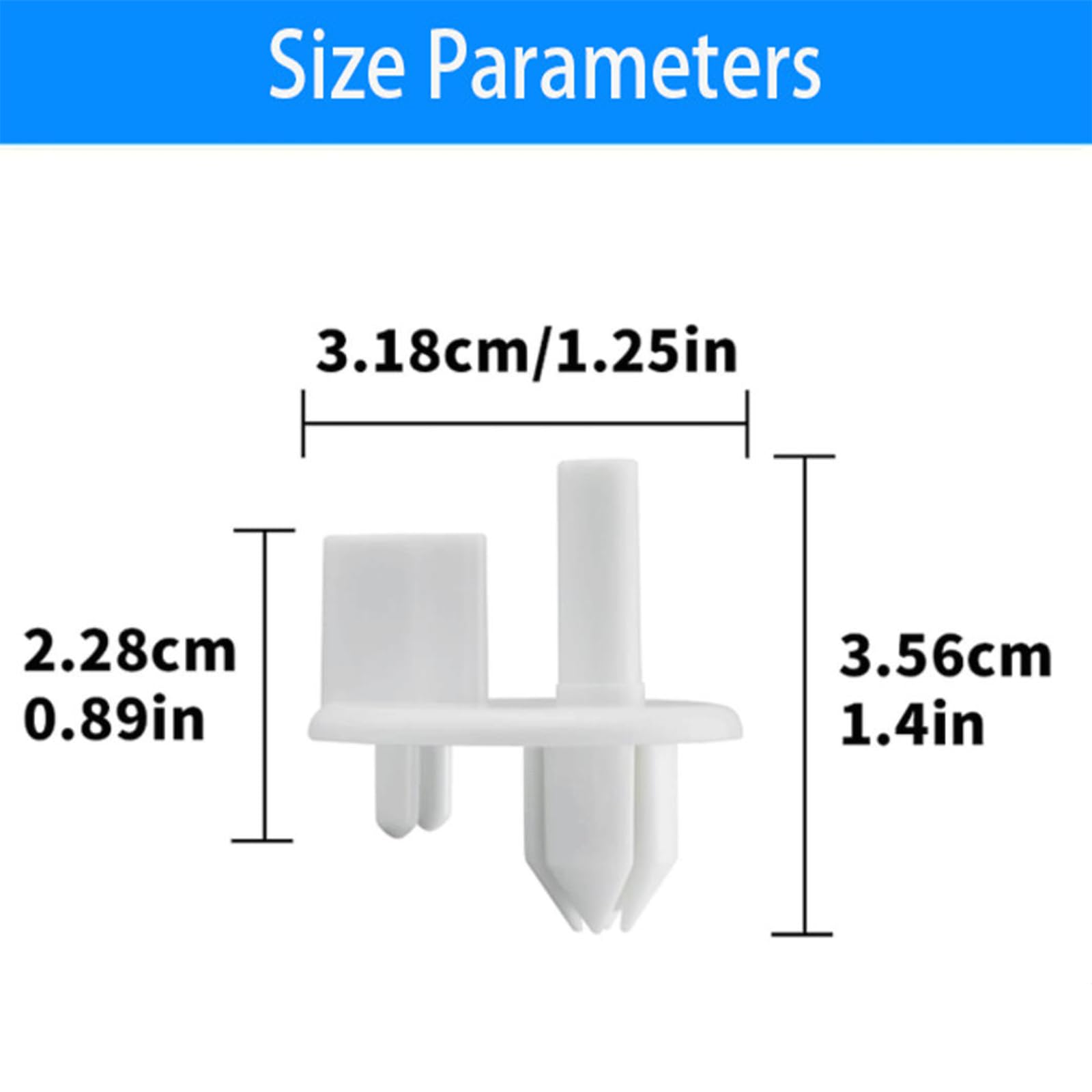 Refrigerator Shelf Clips - Replace Broken Supports -7 Refrigerator Shelf Clips - Replace Broken Supports -7