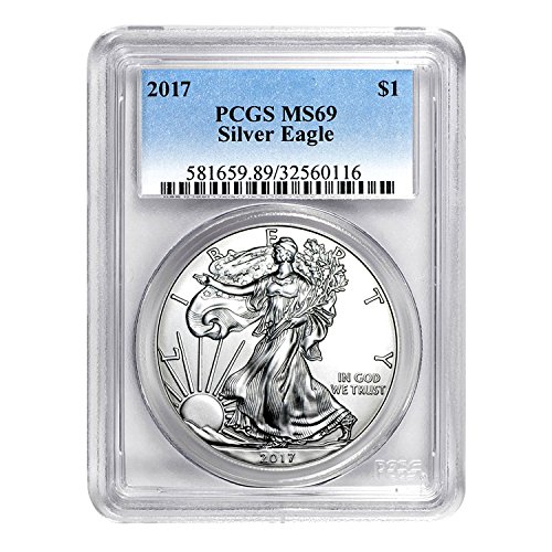 2017 American Silver Eagle $1 MS-69 PCGS