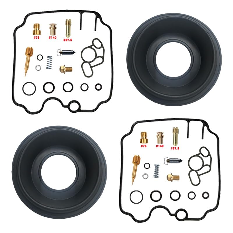 Kit réparation carburateur TDM850 3VD avec gicleurs 105 et 108 nitril